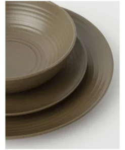 Budget ❤️ Vue Desert Bloom 12pc Dinner Set Olive 🔔 -Dining Sales Store 799339870 7 720x928