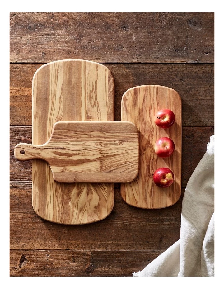 Deals 🤩 Australian House & Garden 40x20x1.5cm Olive Wood Rectangular Serving Board Natural 😉 2 Deals 🤩 Australian House & Garden 40x20x1.5cm Olive Wood Rectangular Serving Board Natural 😉 - Image 2