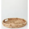 Best Pirce ⭐ Vue Kalahari Woven Tray Natural ⌛
