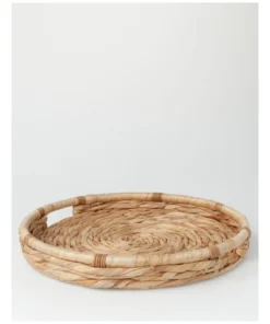 Best Pirce ⭐ Vue Kalahari Woven Tray Natural ⌛