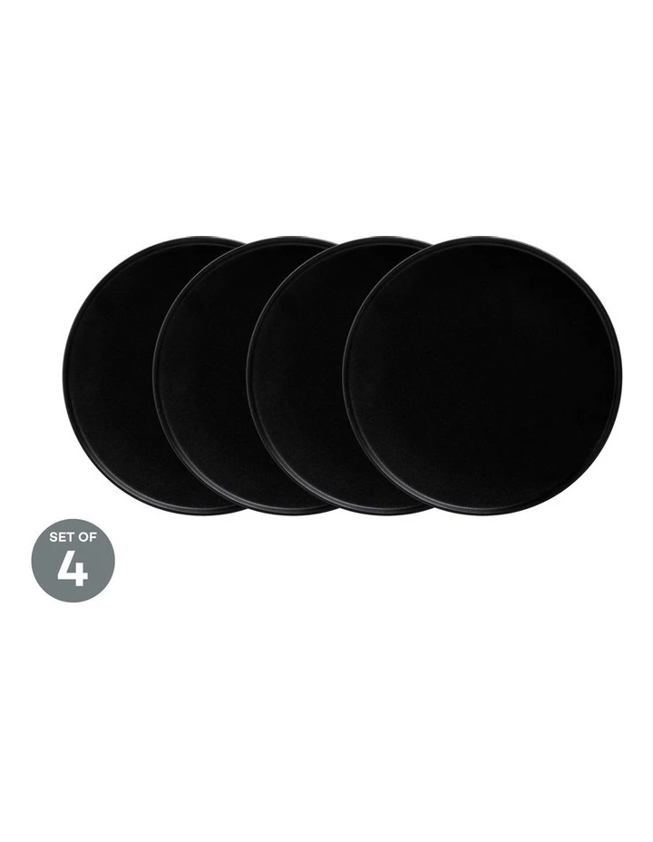 Flash Sale π― Maxwell & Williams Caviar High Rim Plate 24.5cm Black Set of 4 π― 1 Flash Sale π― Maxwell & Williams Caviar High Rim Plate 24.5cm Black Set of 4 π―