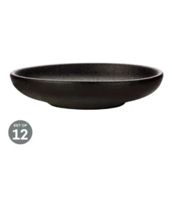Budget ❤️ Maxwell & Williams Caviar Round Sauce Dish 10cm Black Set of 12 ⌛