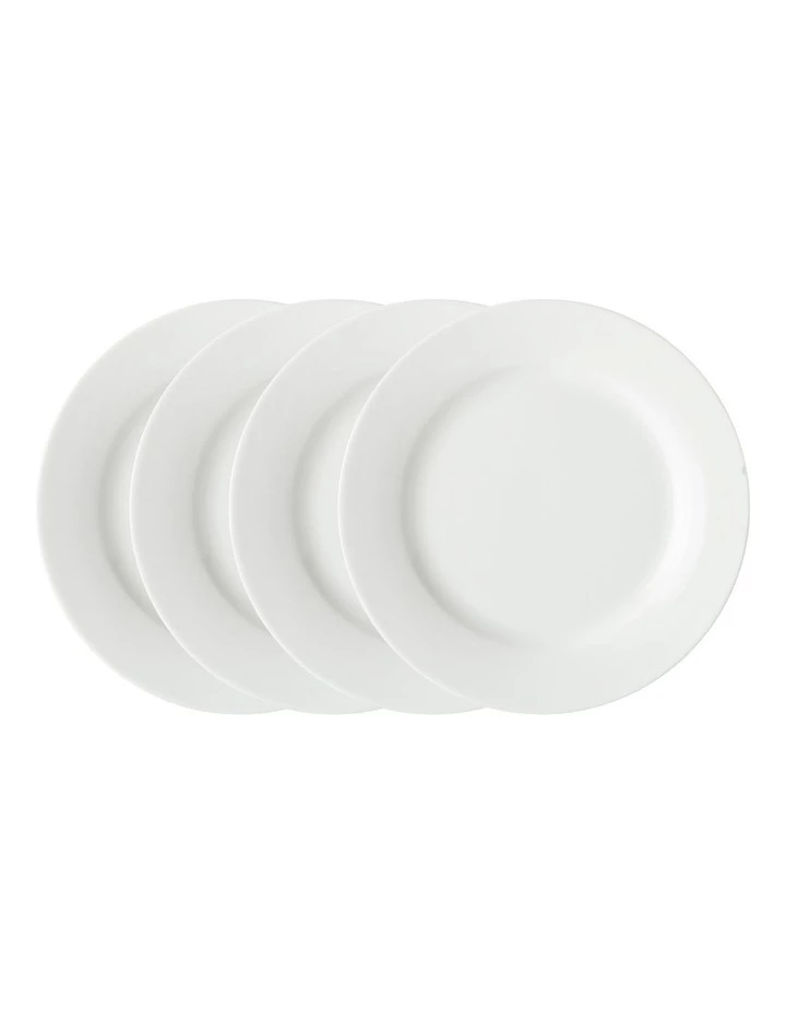 Best Pirce ๐ Maxwell & Williams White Basics Rim Entree Plate 23cm Set of 4 ๐ 1 Best Pirce ๐ Maxwell & Williams White Basics Rim Entree Plate 23cm Set of 4 ๐