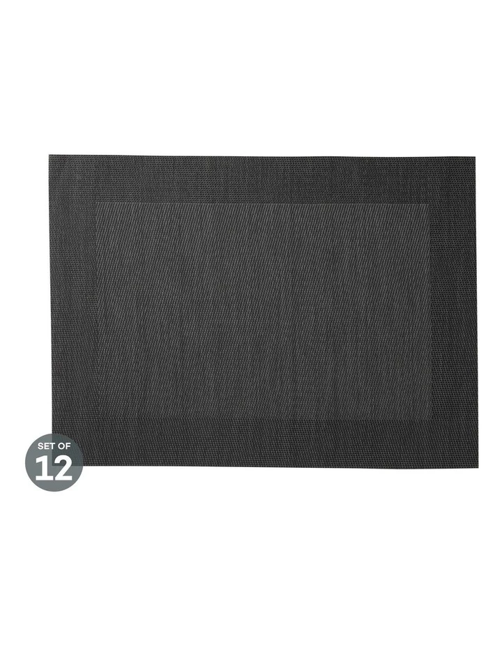 Brand new π€© Maxwell & Williams Placemat Wide Border 45x30cm Charcoal Set of 12 π 1 Brand new π€© Maxwell & Williams Placemat Wide Border 45x30cm Charcoal Set of 12 π