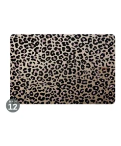 Brand new ⭐ Maxwell & Williams Table Accents Leopard Placemat 45x30cm Gold Set of 12 ⭐
