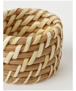 Promo ⌛ Australian House & Garden Rattan Napkin Rings 🌟 -Dining Sales Store 804350170 3 720x928