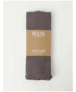 Budget ⌛ Australian House & Garden Fringed Linen Table Runner 45x180cm Dark Stone ❤️ 7 Budget ⌛ Australian House & Garden Fringed Linen Table Runner 45x180cm Dark Stone ❤️ -Dining Sales Store 804350440 4 720x928