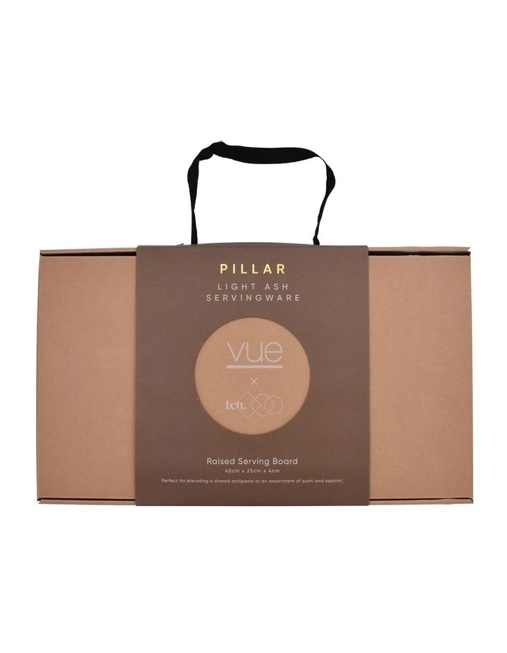 New ⭐ Vue x Lisa Cheung Hernando Pillar Raised Serving Board - Ash - Rect - 45x25cm ⌛ 3 New ⭐ Vue x Lisa Cheung Hernando Pillar Raised Serving Board - Ash - Rect - 45x25cm ⌛ - Image 3