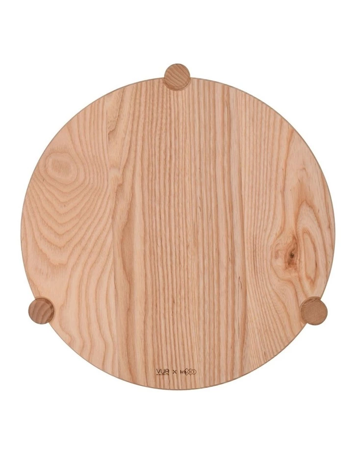 Brand new โ๏ธ Vue x Lisa Cheung Hernando Pillar Footed Serving Board - Round - 35cm ๐ฏ 2 Brand new โ๏ธ Vue x Lisa Cheung Hernando Pillar Footed Serving Board - Round - 35cm ๐ฏ - Image 2