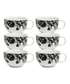 Budget ⌛ Salt&Pepper NERI Breakfast Cup - 400ml - Set of 6 ❤️