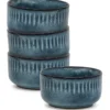 Brand new ⌛ Salt&Pepper OSAKA Bowl - 12cm - Blue - Set of 4 ❤️