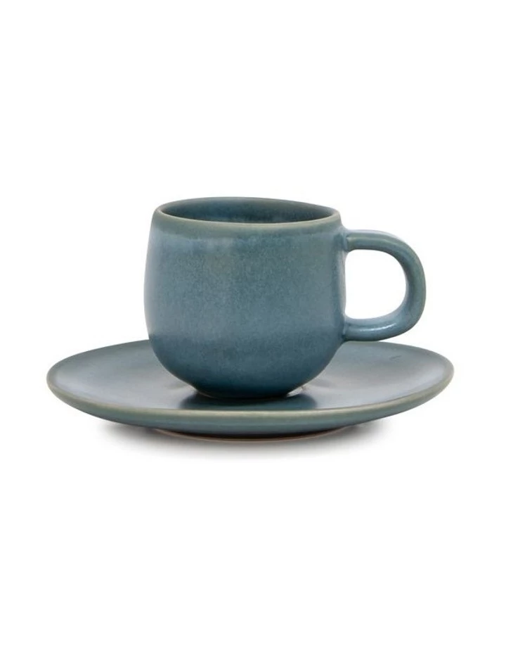 Discount π₯ Salt&Pepper Hue Espresso Cup & Saucer - 85ml - Sage - Set of 6 β€οΈ 2 Discount π₯ Salt&Pepper Hue Espresso Cup & Saucer - 85ml - Sage - Set of 6 β€οΈ - Image 2