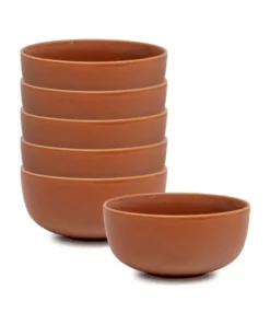 Best Sale ๐งจ Salt&Pepper Hue Cereal Bowl - Rust - Set of 6 - 14cm ๐