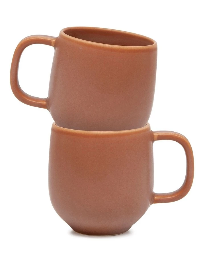 Best Pirce π Salt&Pepper Hue Mug - 380ml - Rust - Set of 6 π― 4 Best Pirce π Salt&Pepper Hue Mug - 380ml - Rust - Set of 6 π― - Image 4