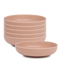 Top 10 ✨ Salt&Pepper Hue Soup Bowl - Blush - Set of 6 - 20cm ⌛