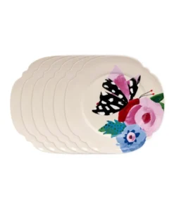 Hot Sale π Salt&Pepper Willow Plate - 20cm - Poppy - Set of 6 π