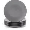Best reviews of 🧨 Cooper & Co 21cm Annisa Side Plate Set Of 6 Grey 🌟