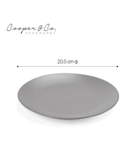 Best reviews of 🧨 Cooper & Co 21cm Annisa Side Plate Set Of 6 Grey 🌟 -Dining Sales Store 810175420 3 720x928