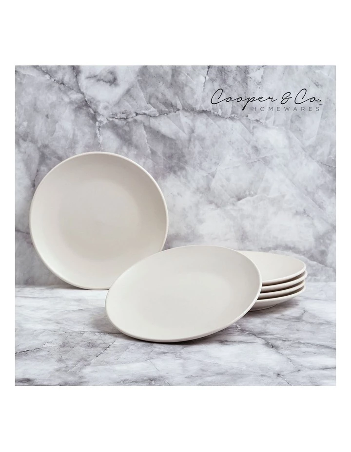 Flash Sale ๐ Cooper & Co 21cm Annisa Side Plate Set Of 6 Ivory โ 2 Flash Sale ๐ Cooper & Co 21cm Annisa Side Plate Set Of 6 Ivory โ - Image 2