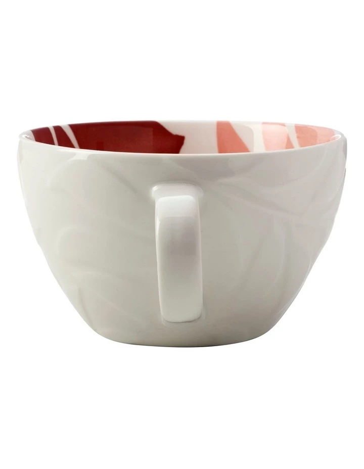 Discount 😀 Maxwell & Williams Andalusia Leaf 540ml Jumbo Mug Apricot ✨ 2 Discount 😀 Maxwell & Williams Andalusia Leaf 540ml Jumbo Mug Apricot ✨ - Image 2