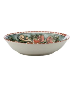 New 🥰 Maxwell & Williams Ceramica Salerno 30cm Bowl Pomegranates Print ⭐