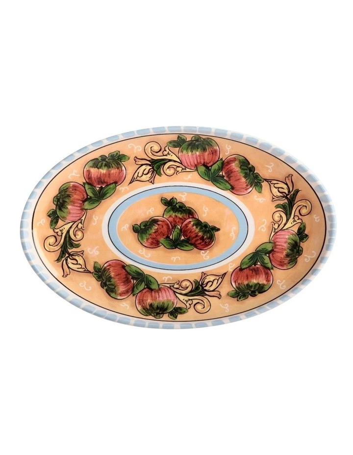 New 𧨠Maxwell & Williams Ceramica Salerno Apples 40x26cm Oval Platter βοΈ 1 New 𧨠Maxwell & Williams Ceramica Salerno Apples 40x26cm Oval Platter βοΈ