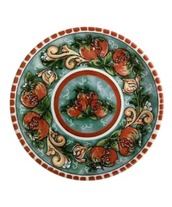 Outlet ✔️ Maxwell & Williams Ceramica Salerno Pomegranates 31cm Round Platter ❤️