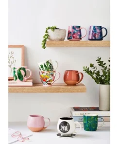 Discount ❤️ Maxwell & Williams Layla Mug 400ML Teal ⭐ -Dining Sales Store 814043890 5 720x928