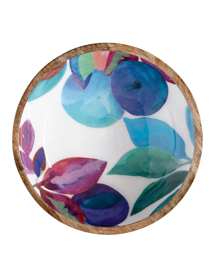 Best deal ๐งจ Maxwell & Williams Samba 24cm Mango Wood & Enamel Finish Bowl ๐ 2 Best deal ๐งจ Maxwell & Williams Samba 24cm Mango Wood & Enamel Finish Bowl ๐ - Image 2