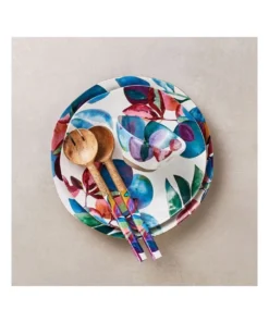 Top 10 🥰 Maxwell & Williams Samba 31cm Mango Wood & Enamel Finish Salad Server 🌟 -Dining Sales Store 814049650 2 1 720x928