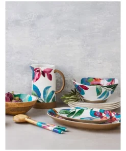 Top 10 🥰 Maxwell & Williams Samba 31cm Mango Wood & Enamel Finish Salad Server 🌟 -Dining Sales Store 814049650 3 1 720x928