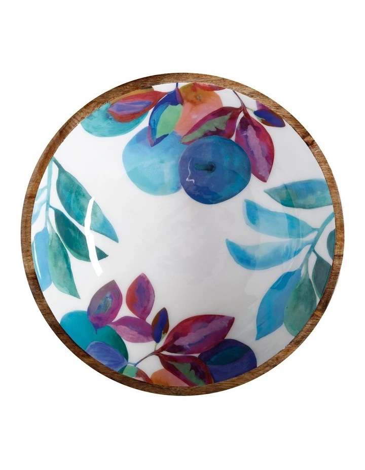 Cheapest π― Maxwell & Williams Samba 34cm Mango Wood & Enamel Finish Serving Bowl π 2 Cheapest π― Maxwell & Williams Samba 34cm Mango Wood & Enamel Finish Serving Bowl π - Image 2