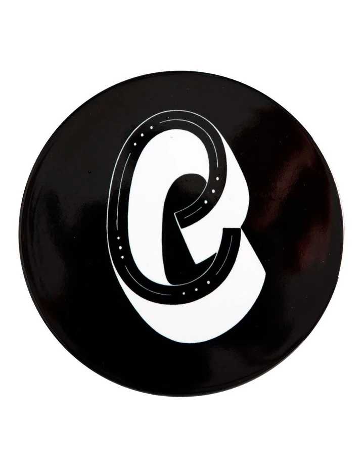 New ✨ Maxwell & Williams The Letterettes Ceramic 10.5cm C Gift Boxed Round Coaster Black 🥰 1 New ✨ Maxwell & Williams The Letterettes Ceramic 10.5cm C Gift Boxed Round Coaster Black 🥰