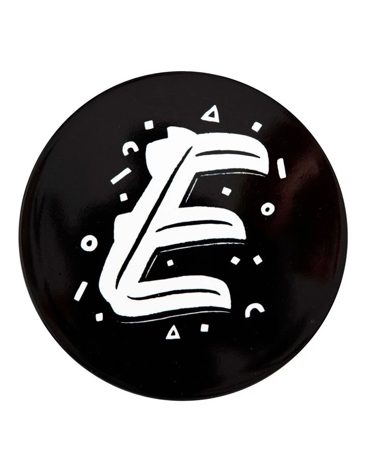 Budget ⭐ Maxwell & Williams The Letterettes Ceramic 10.5cm E Gift Boxed Round Coaster Black ✨ 1 Budget ⭐ Maxwell & Williams The Letterettes Ceramic 10.5cm E Gift Boxed Round Coaster Black ✨