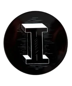 Flash Sale βοΈ Maxwell & Williams The Letterettes Ceramic 10.5cm I Gift Boxed Round Coaster Black π