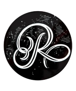 Discount π Maxwell & Williams The Letterettes Ceramic 10.5cm R Gift Boxed Round Coaster Black π