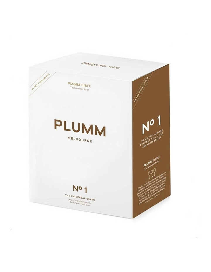 Budget π Plumm Three No 1 Universal Wine Glass Set of 2 βοΈ 4 Budget π Plumm Three No 1 Universal Wine Glass Set of 2 βοΈ - Image 4