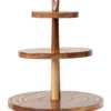 Best Pirce 🥰 Salt&Pepper Fromage 3 Tier Serving Stand Natural 🌟