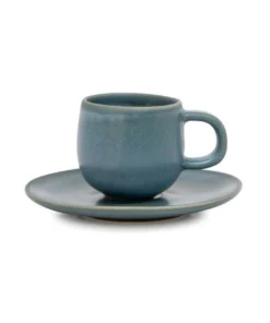 Best Sale ✔️ Salt&Pepper Hue Espresso 85ml Cup & Saucer Set Sage ❤️