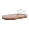 Discount 🎉 Salt&Pepper Provedore Oval 40cm Serving Board With Dome Natural ✔️