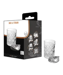 Buy ✔️ Uber Bar Tools Mix & Strain Set Chrome 🛒
