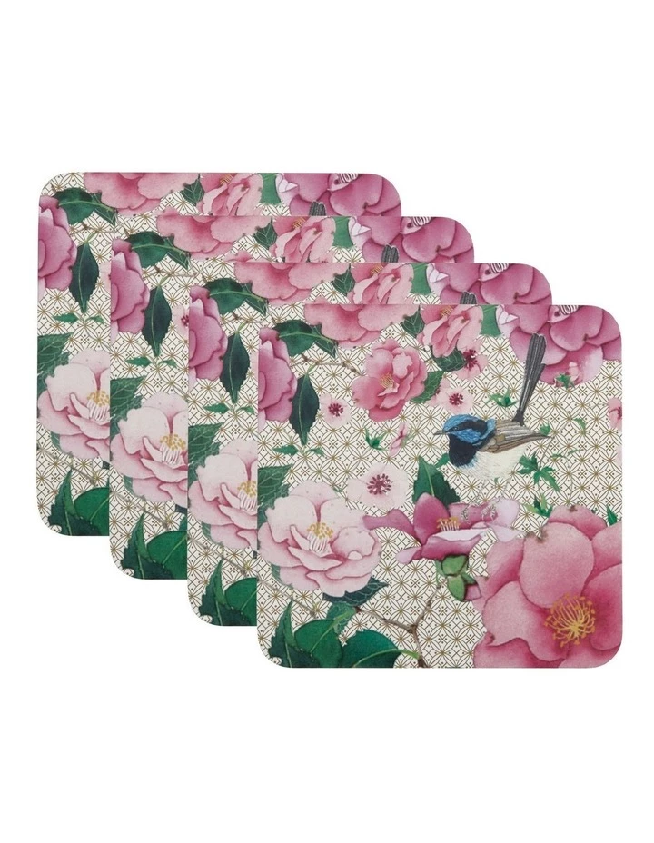 Promo π Maxwell & Williams Sumeria 10.5cm Set of 4 Gift Boxed Cork Back Coaster π€© 1 Promo π Maxwell & Williams Sumeria 10.5cm Set of 4 Gift Boxed Cork Back Coaster π€©