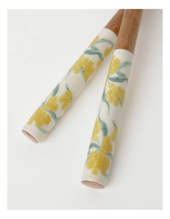 Best Pirce β Australian House & Garden Summer Wattle Salad Server Set 2 π― 4 Best Pirce β Australian House & Garden Summer Wattle Salad Server Set 2 π― - Image 4