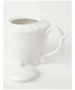 Top 10 ✨ Heritage Scalloped Teapot White 😀 -Dining Sales Store 826729390 3 720x928