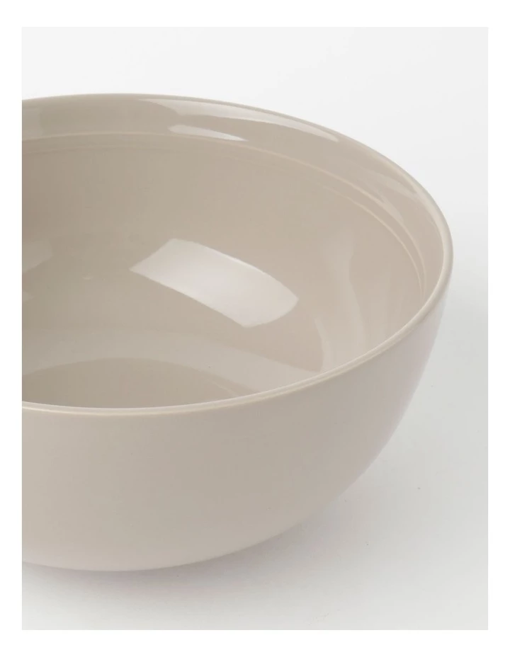 Outlet ❤️ Heritage Avenue Deep Serving Bowl Taupe ⭐ 3 Outlet ❤️ Heritage Avenue Deep Serving Bowl Taupe ⭐ - Image 3