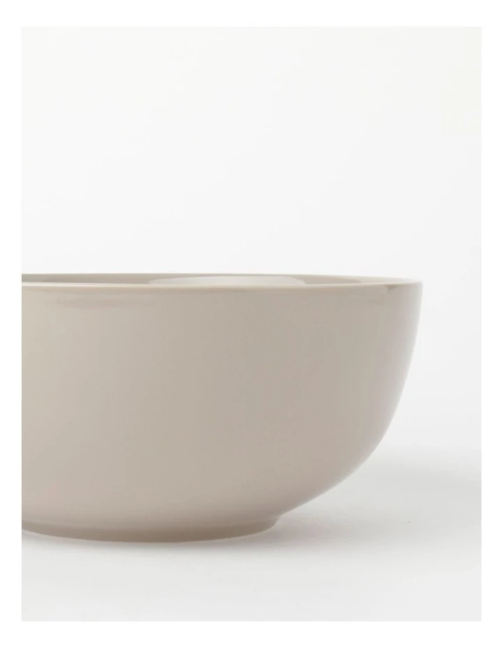 Outlet ❤️ Heritage Avenue Deep Serving Bowl Taupe ⭐ 4 Outlet ❤️ Heritage Avenue Deep Serving Bowl Taupe ⭐ - Image 4