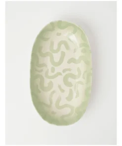 Best deal 🤩 Vue Swirl Oval Platter Large Green 🔔