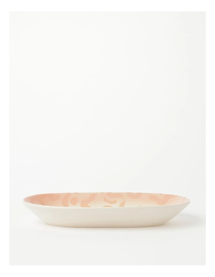 Brand new ⌛ Vue Swirl Oval Platter Large Pink ✨ 2 Brand new ⌛ Vue Swirl Oval Platter Large Pink ✨ - Image 2