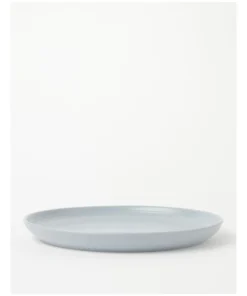 Best Pirce ⭐ Vue Desert Bloom Round Platter Spa Blue 😉