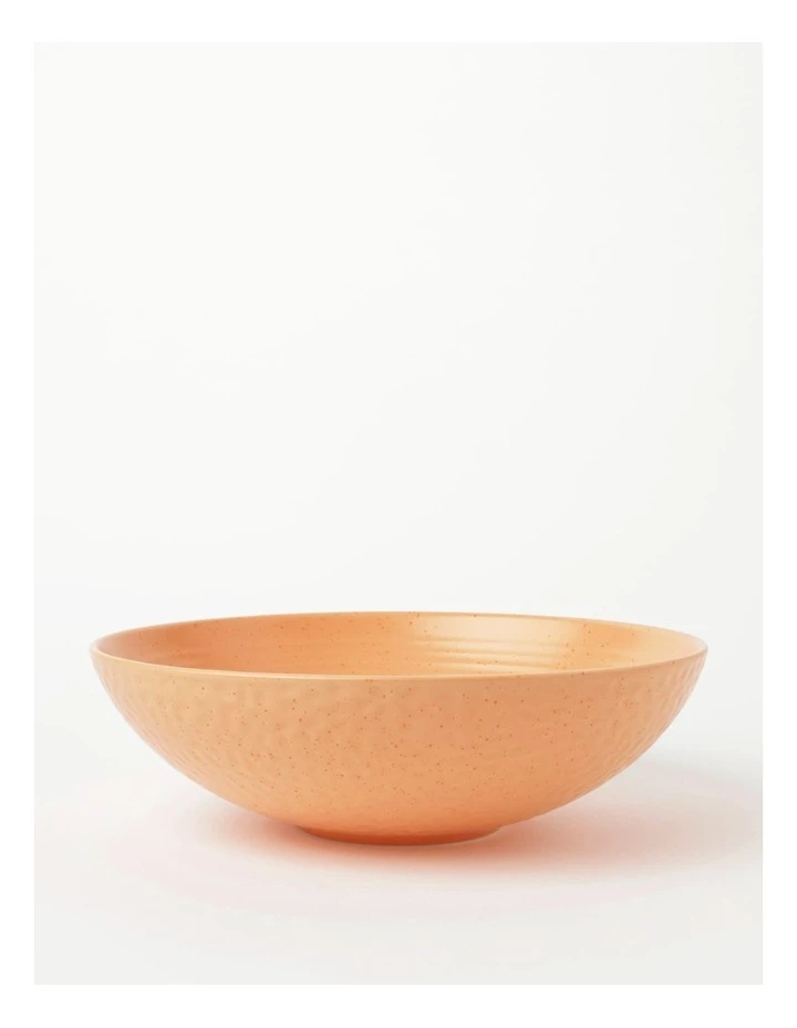 Outlet ๐งจ Vue Desert Bloom Serving Bowl Peach ๐ 1 Outlet ๐งจ Vue Desert Bloom Serving Bowl Peach ๐